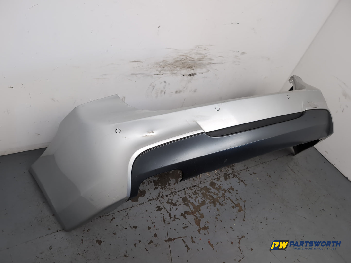 Bmw 320d M Sport Auto 181 Rear Bumper Silver 354 2005-2008 - photo 6
