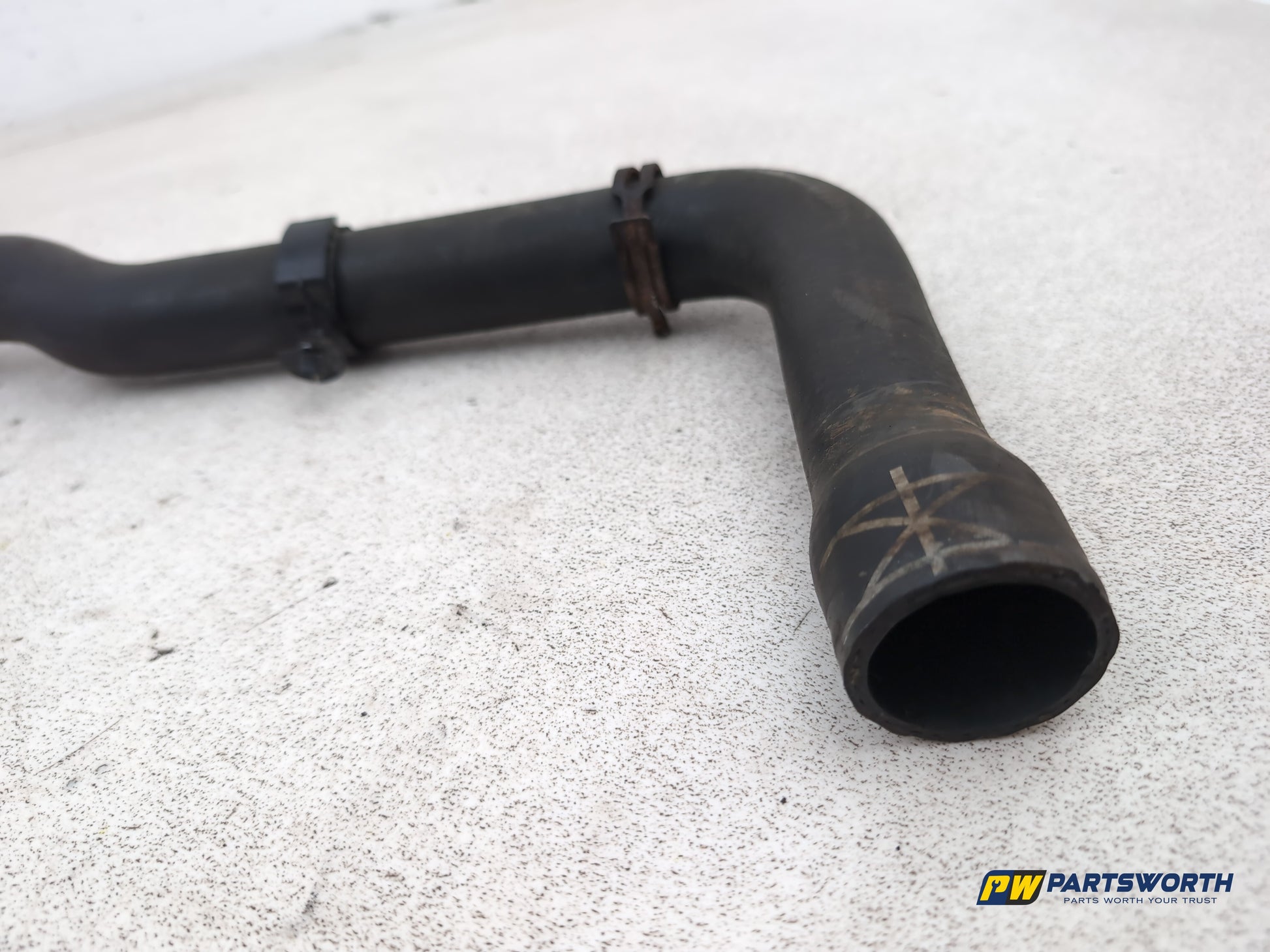 Porsche Cayenne Tiptronic S Radiator Coolant Water Pipe Top Hose 7l0122101e - photo 6