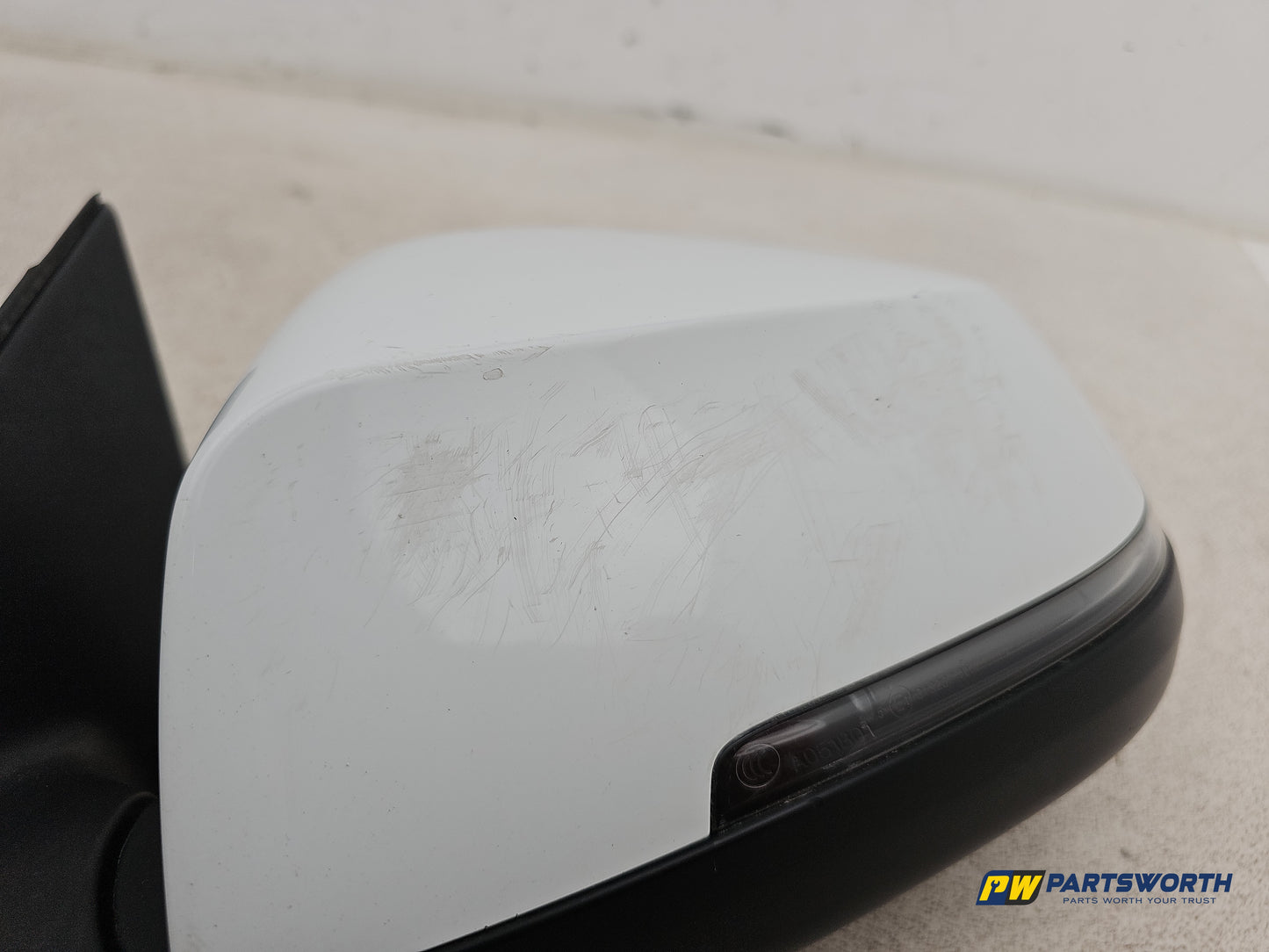 Bmw 520d Se Door Mirror Lh Passenger Side Alpine White 2013-2017 - photo 7