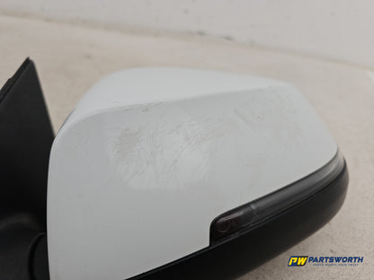 Bmw 520d Se Door Mirror Lh Passenger Side Alpine White 2013-2017 - photo 7