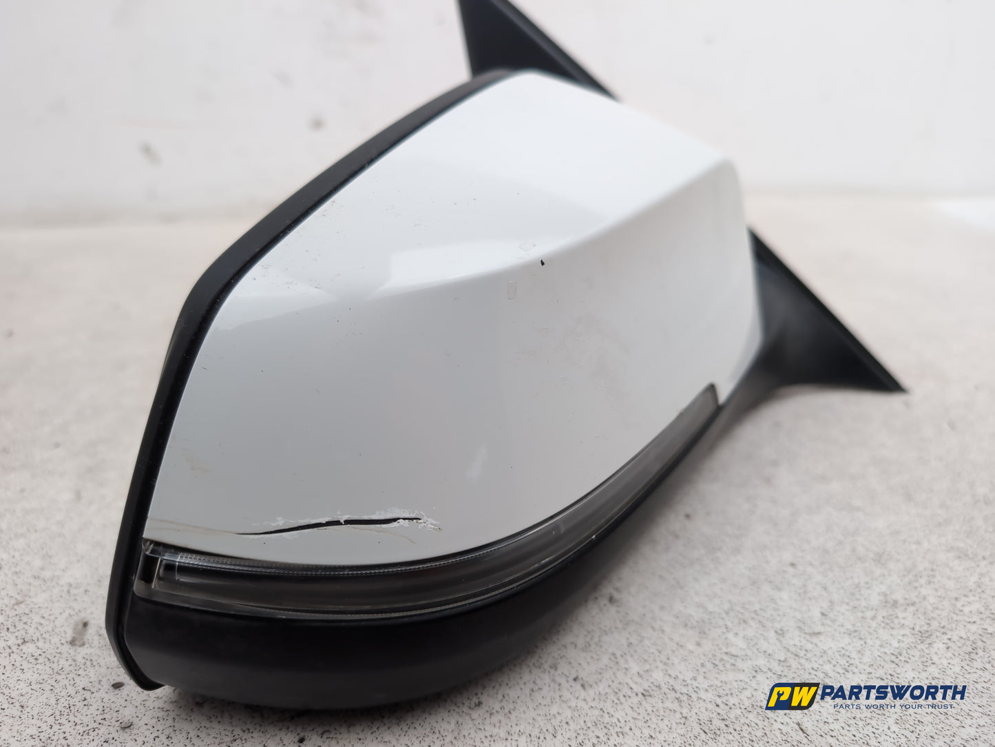 Bmw 520d Se Door Mirror Rh Driver Side Alpine White 2013-2017 - photo 6