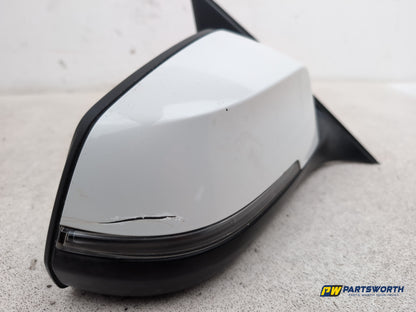 Bmw 520d Se Door Mirror Rh Driver Side Alpine White 2013-2017 - photo 6