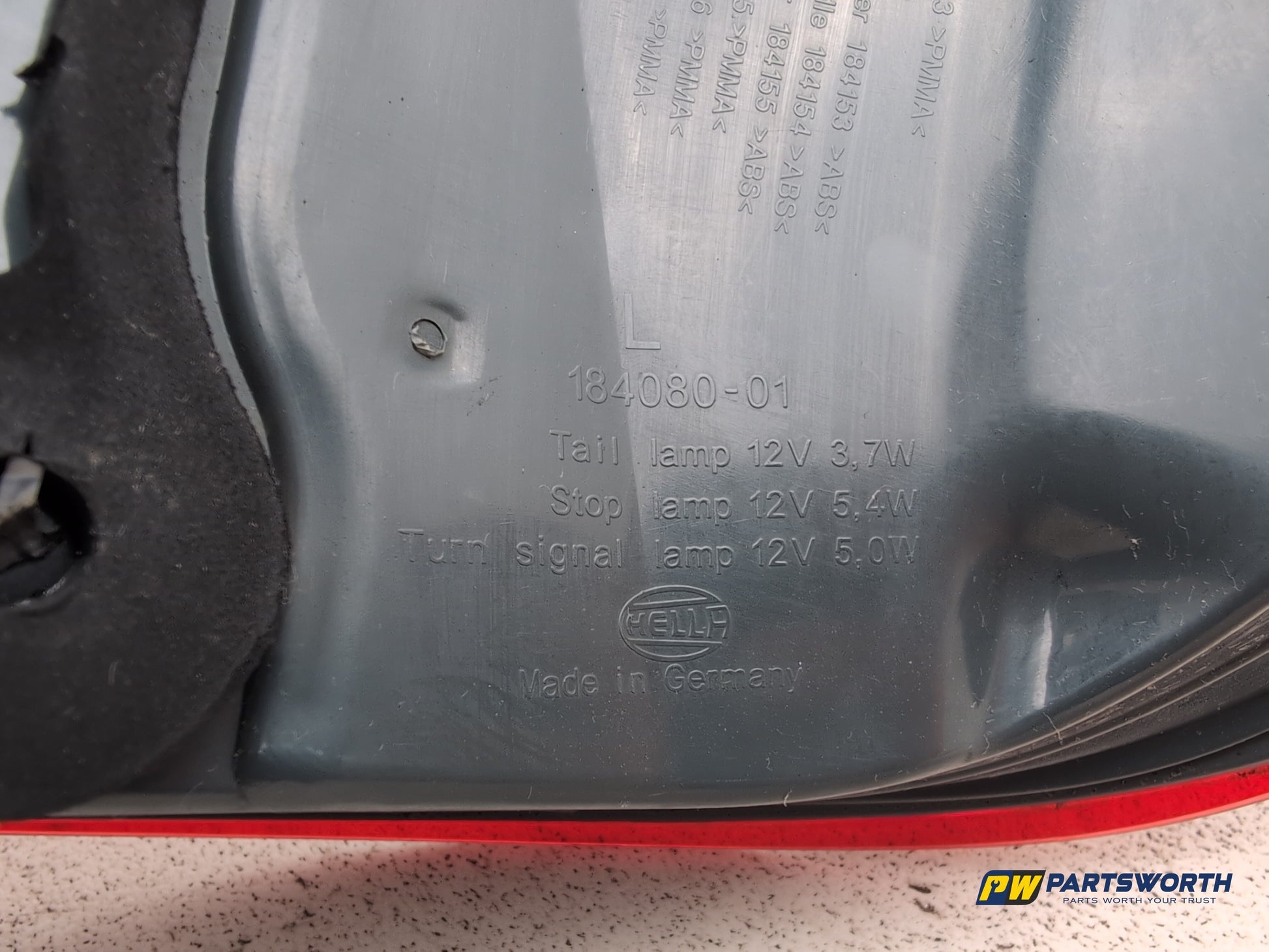 Lamp Assembly Rear LH 6