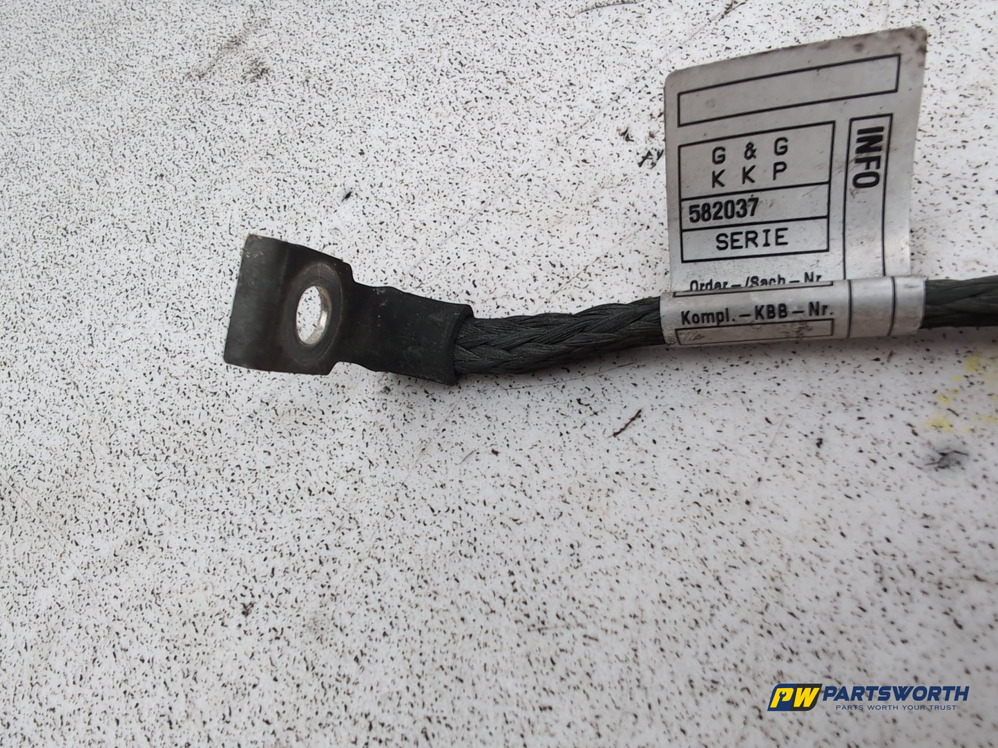 Bmw 5 Series 520d Se Earth Grounding Cable 8517615 2013-2015 - photo 6