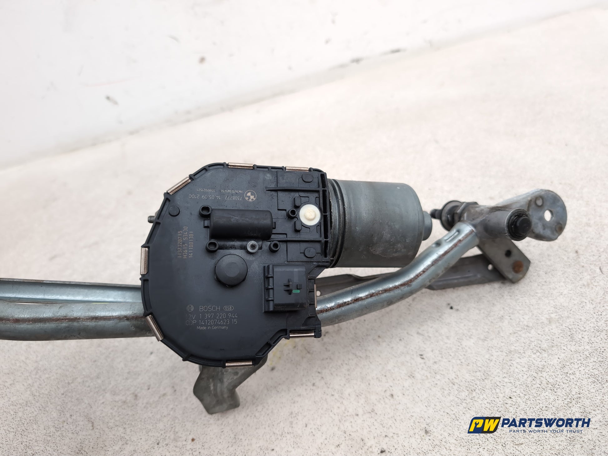 Bmw 5 Series 520d Se Front Wiper Motor & Mechanism / Linkage 7306274 2013-2015 - photo 6