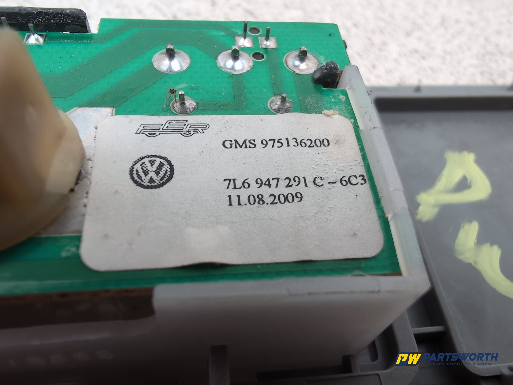 Volkswagen Touareg Altitude V6 Tdi A Interior Reading Light 7l6947291 2007-2009 - photo 6