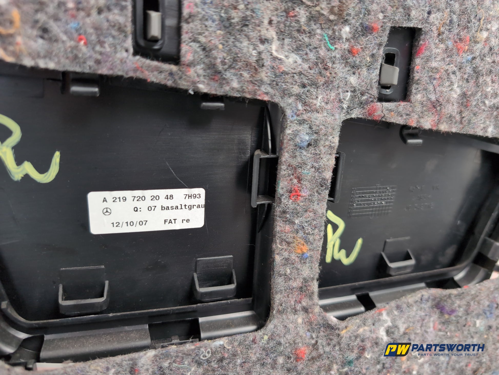 Front Right Door Card 12