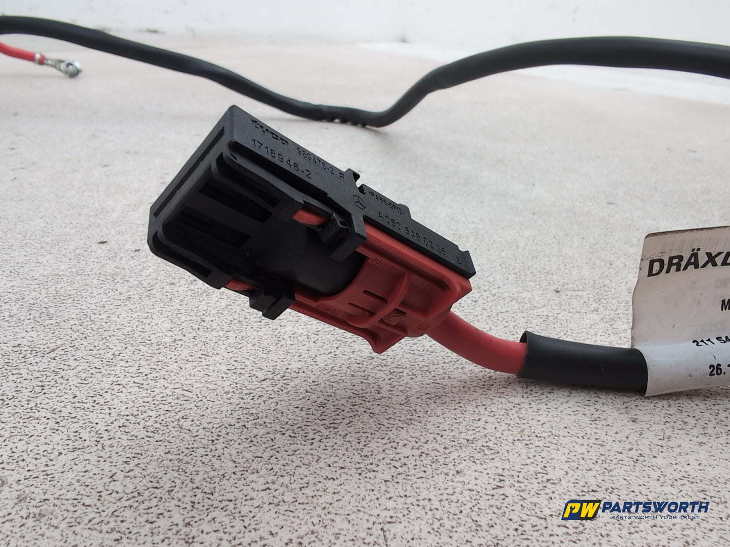 Mercedes Cls 320 Cdi Wiring Rear Trunk Control Module Feed Cable A 2115405310 - photo 6