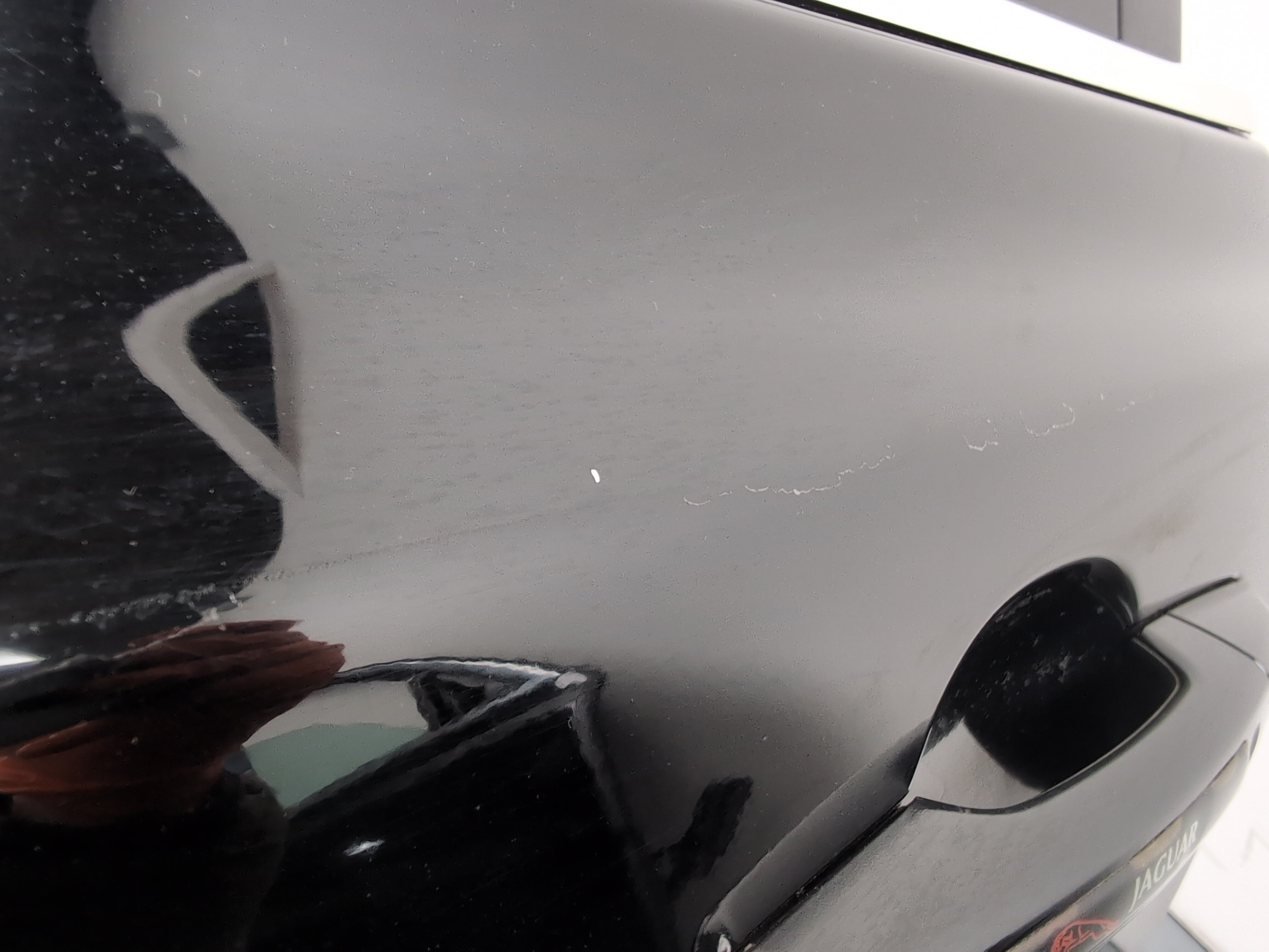 Jaguar Xf Portfolio D Door Back Lh Passenger Side Ebony Black Pec 2015-2019