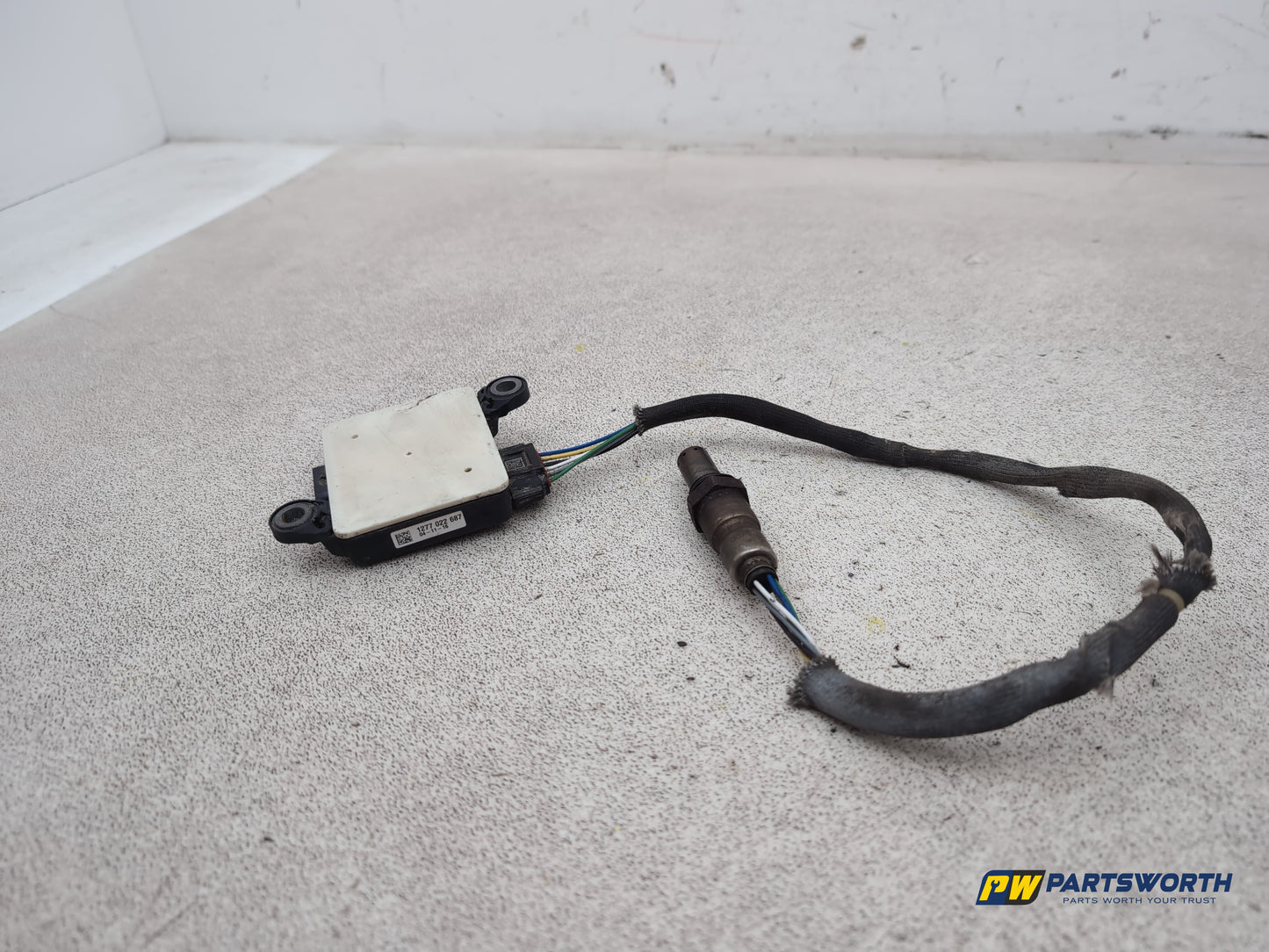 Jaguar Xf Portfolio D Exhaust Labda Sensor & Control Module Ecu 1277022687 - photo 6