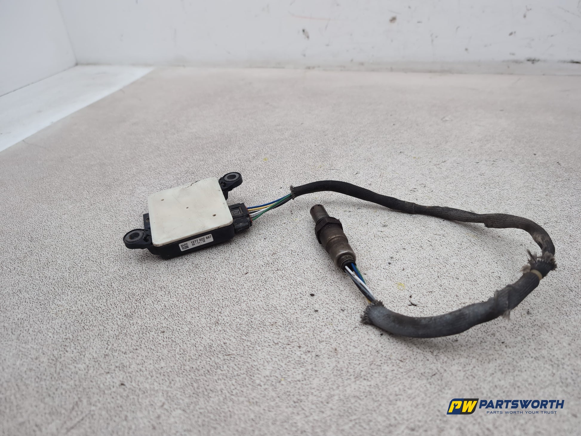 Jaguar Xf Portfolio D Exhaust Labda Sensor & Control Module Ecu 1277022687 - photo 6