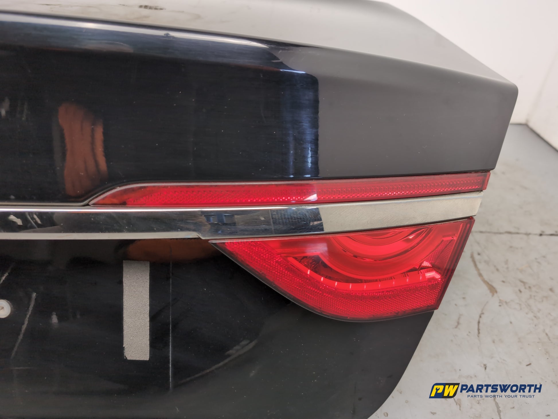 Jaguar Xf Portfolio D Boot Lid Ebony Black Pec 2015-2019 - photo 6