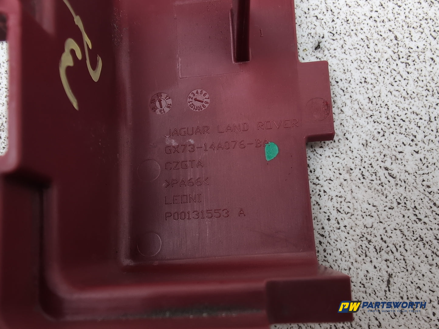 Jaguar Xf Portfolio D Battery Plus Cover Gx7314a076ba 2015-2019 - photo 6