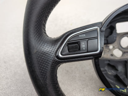 Audi A4 S Line Black Edit Tdi Quat Multifunction Steering Wheel 8k0419091cn - photo 6