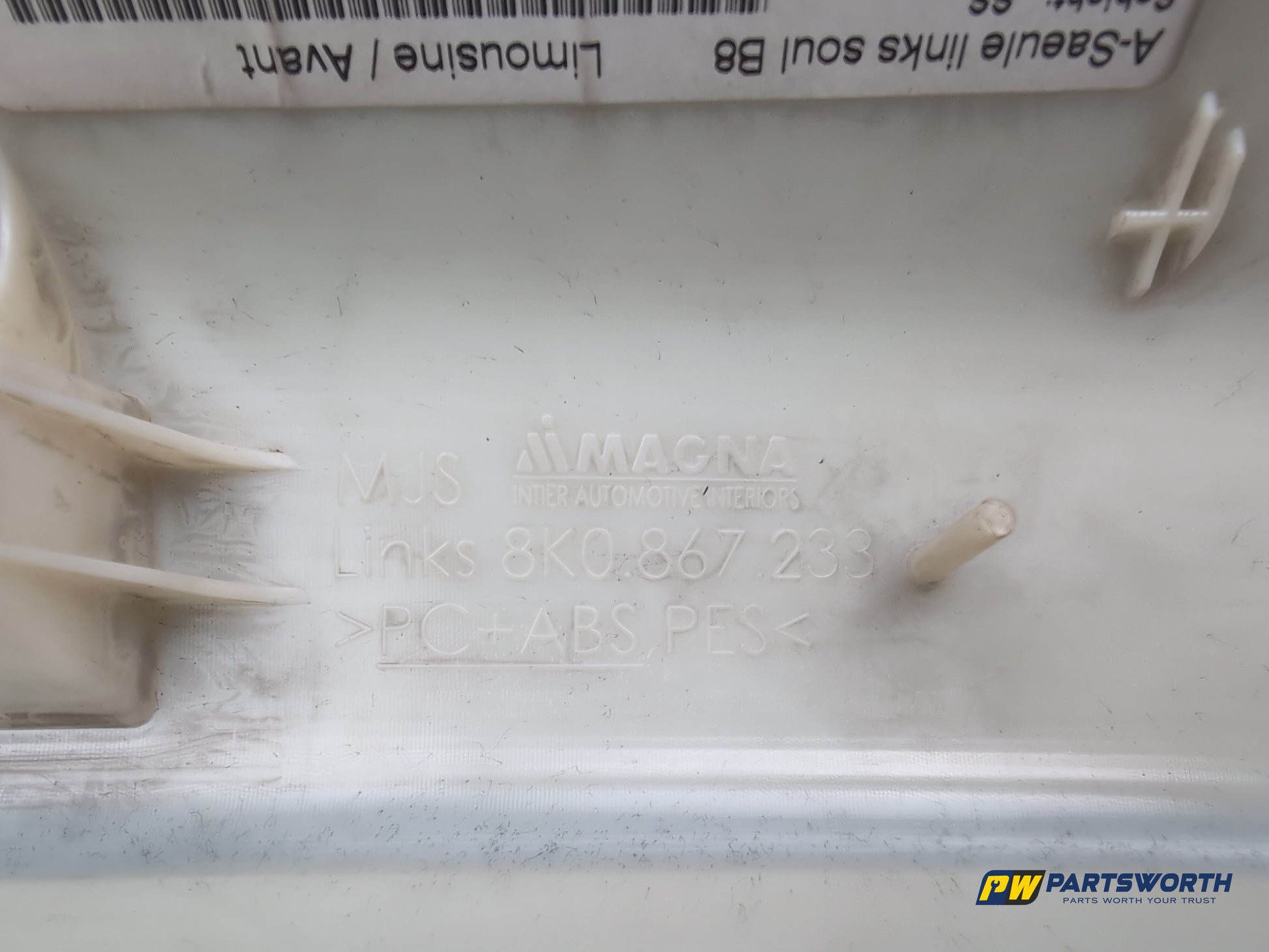 LH A Pillar Trim  6