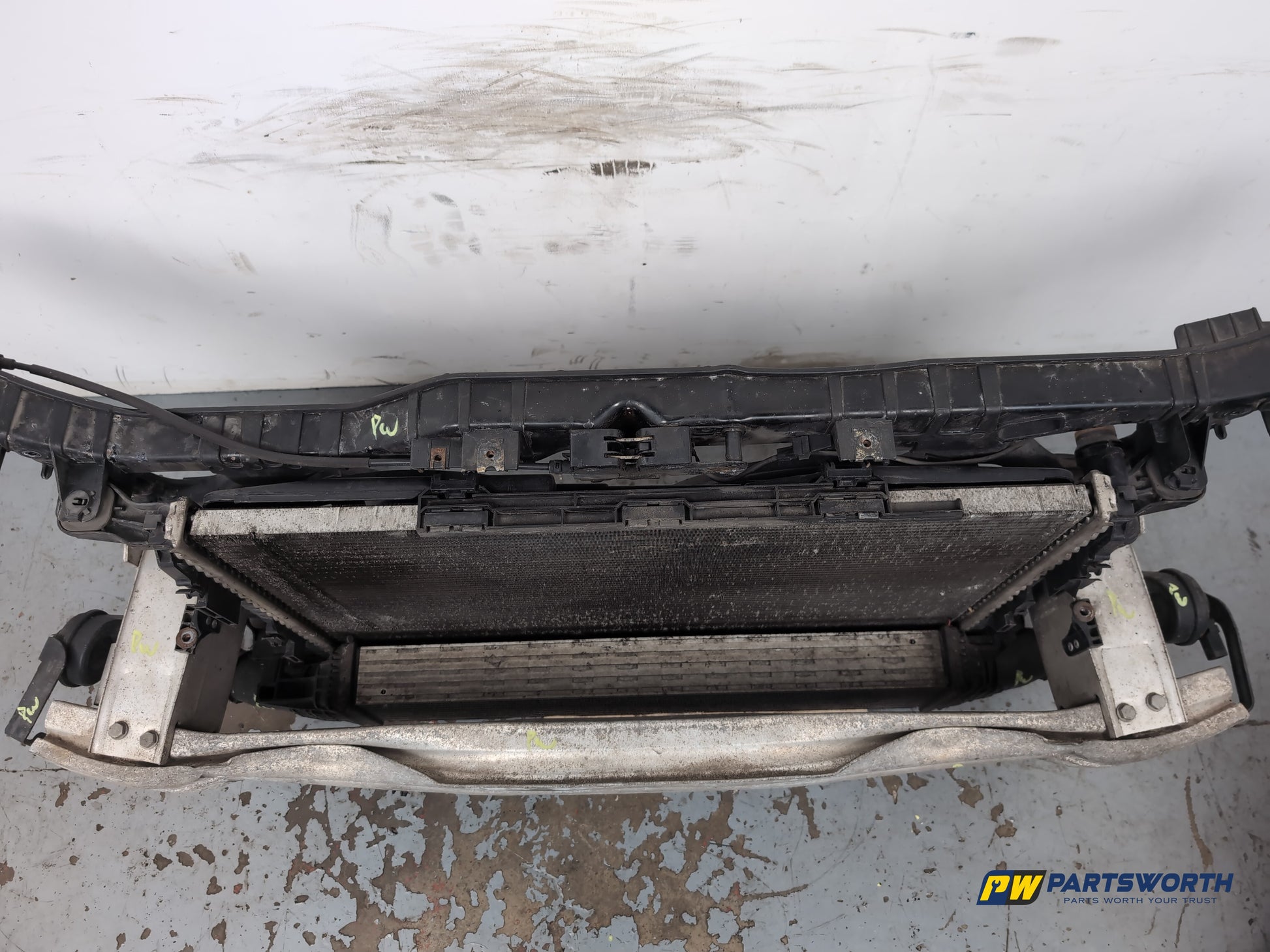 Audi A4 S Line Black Edit Tdi Quat Radiator Pack Slam Panel Crash Bar Kit - photo 6