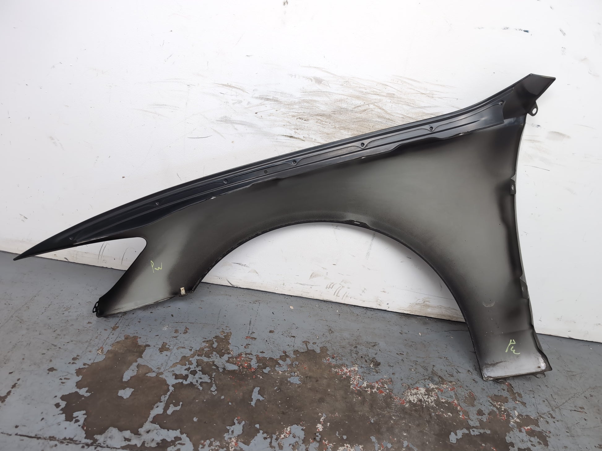 Audi A6 Se Tdi Quattro Auto Wing Front Rh Driver Side Briliant Black Ly9b - photo 6