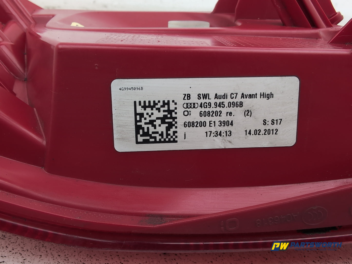 Audi A6 Se Tdi Quattro Auto Lamp Assembly Rear Rh Driver Side 4g9945096b - photo 6