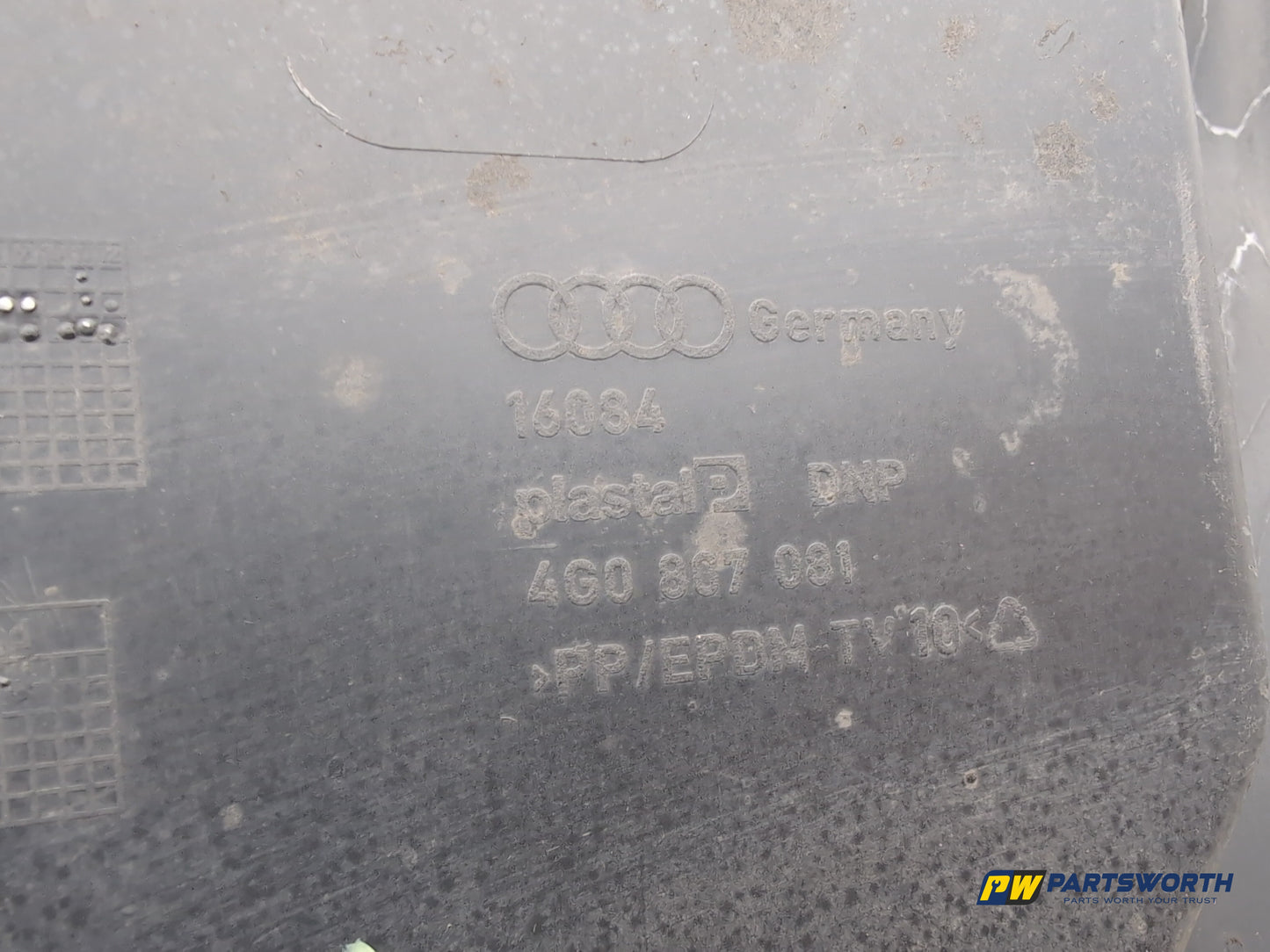 Audi A6 Se Tdi Quattro Auto Front Slam Panel Top Cover Trim 4g0807081 2011-2014 - photo 4