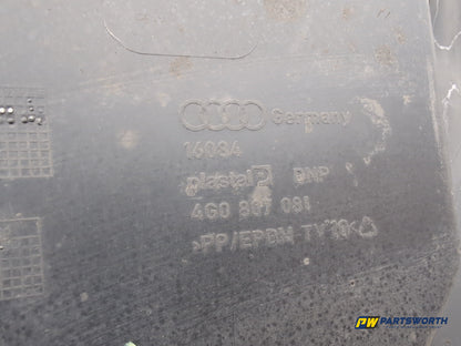 Audi A6 Se Tdi Quattro Auto Front Slam Panel Top Cover Trim 4g0807081 2011-2014 - photo 4