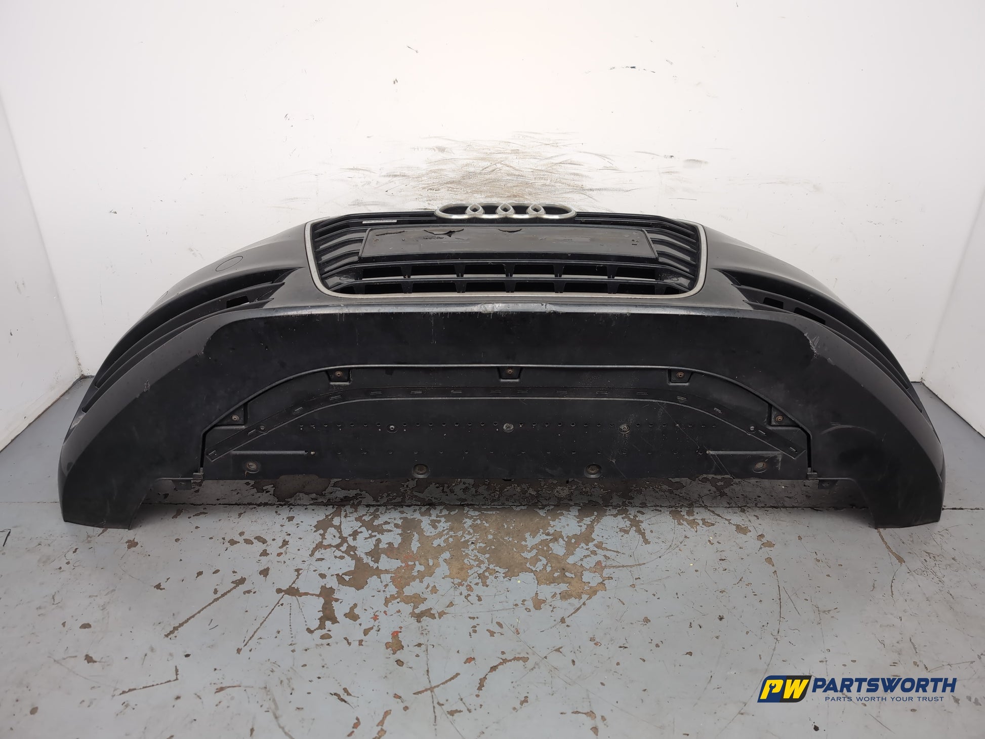 Audi A6 Se Tdi Quattro Auto Complete Front Bumper Briliant Black Ly9b 2011-2012 - photo 6
