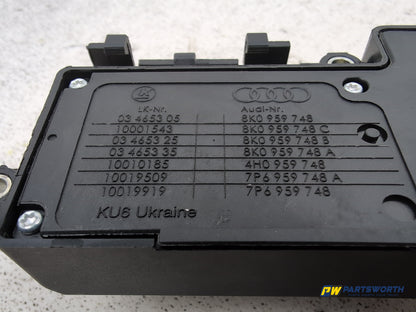Audi A6 Se Tdi Quattro Auto Front Seat Control Switch Rh Driver Side 8k0959748 - photo 6