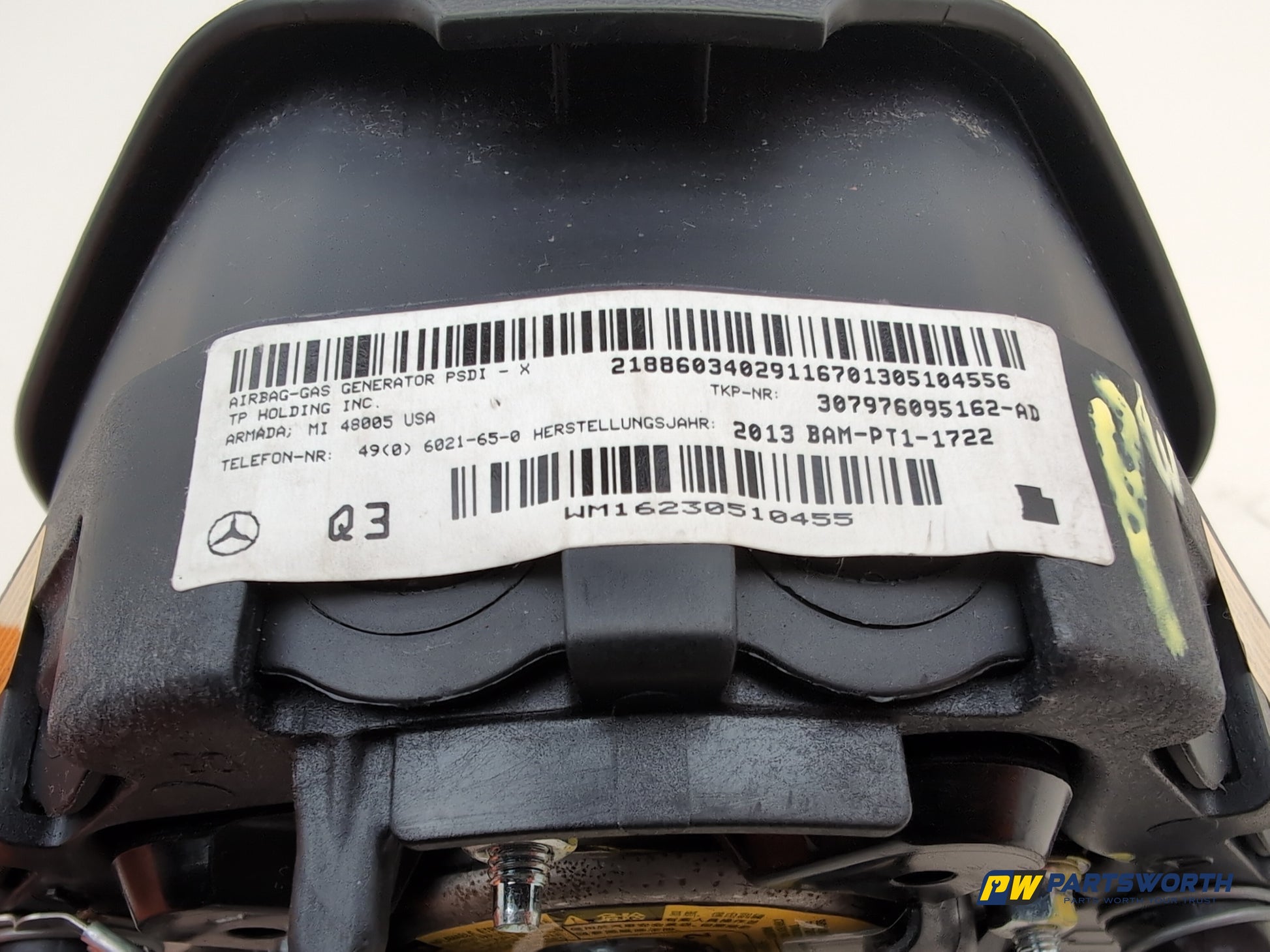 Steering Wheel Airbag Cover 6