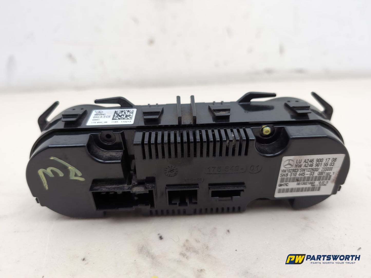 Mercedes-Benz B180 Blueefficiency Sport Cdi Heater Control Assembly A2469001708 - photo 6