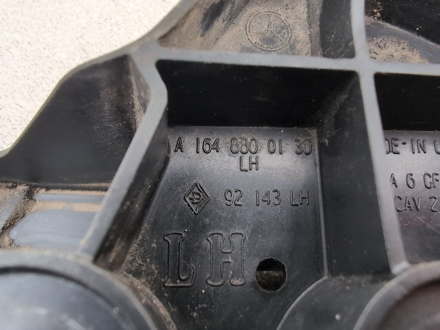 Bumper Rear Bracket LH 6