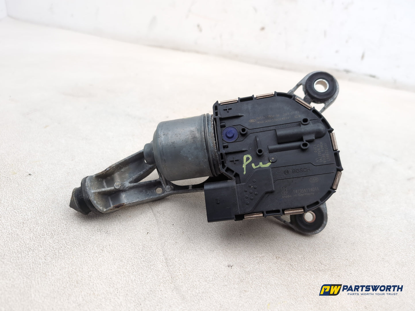 Ford Focus Zetec Turbo Wiper Motor Front Lh Passenger Side Bm5117k484a 2011-2018 - photo 6