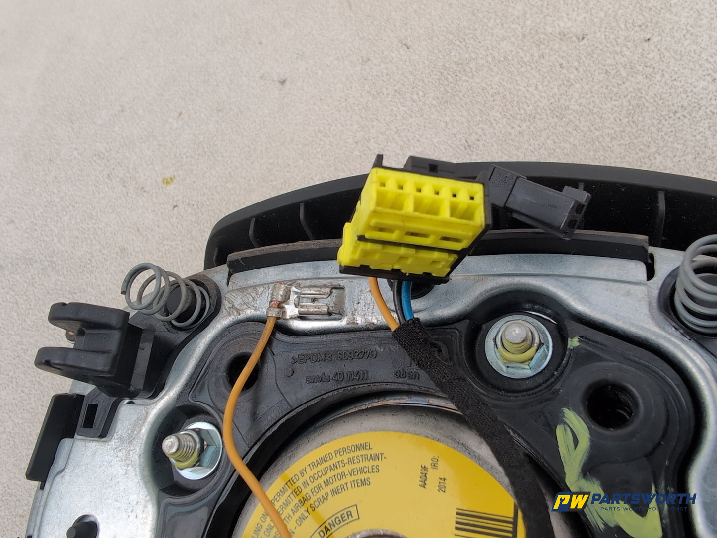 Steering Wheel Airbag Cover 6