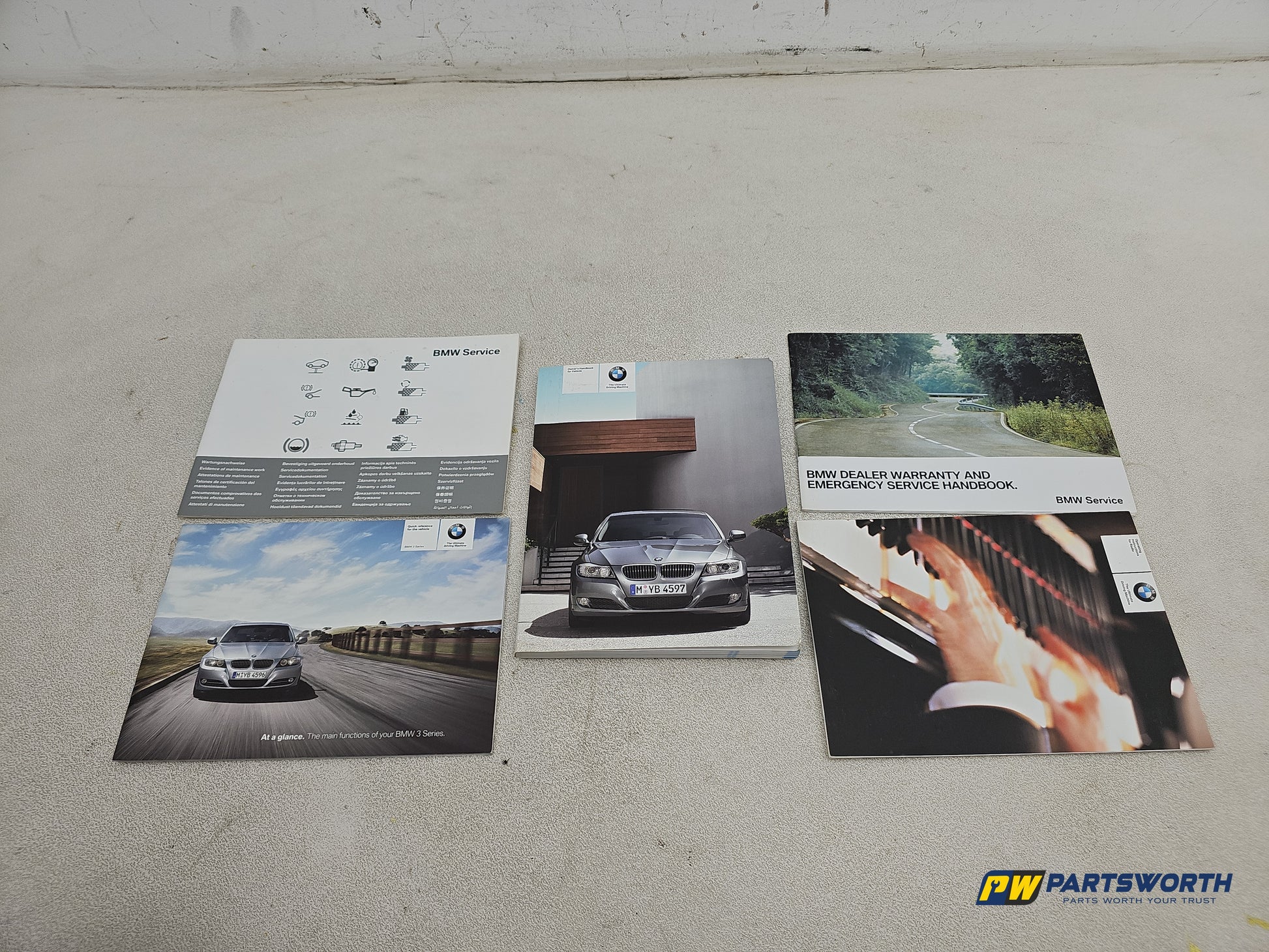 Bmw 3 Series Owners Manual Handbook With Wallet - photo 5
