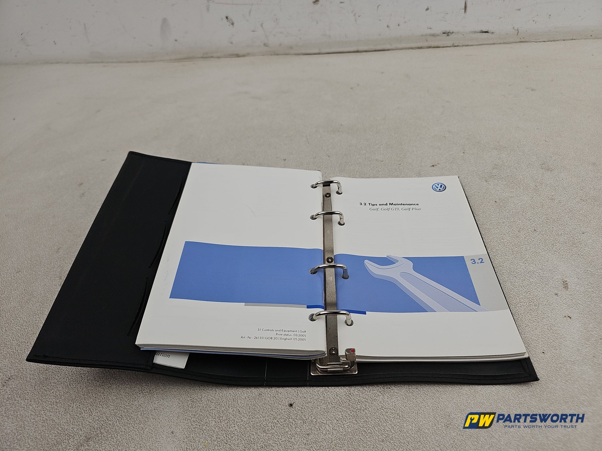 Volkswagen Golf Owners Manual Handbook And Wallet - photo 4
