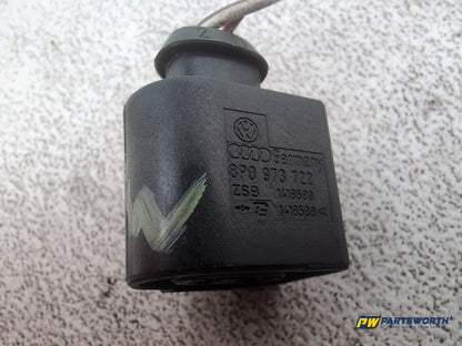Audi A6 Se Tdi Quattro Auto Wiring Loom 2 Pin Connector Plug 8p0973722 - photo 6