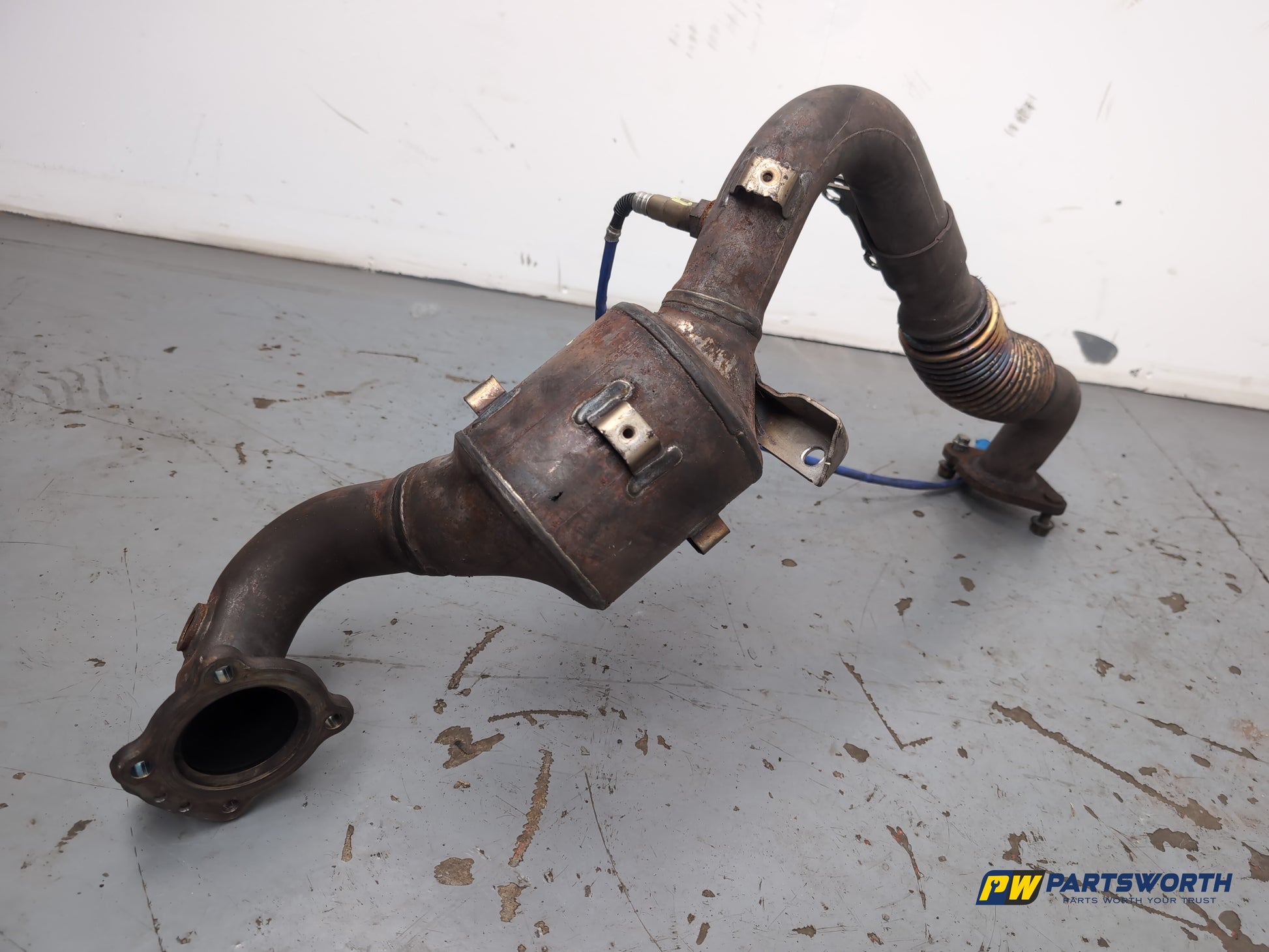 Ford Focus Zetec Turbo Exhaus Catalytic Converter Gm515e211ce 2011-2018 - photo 6