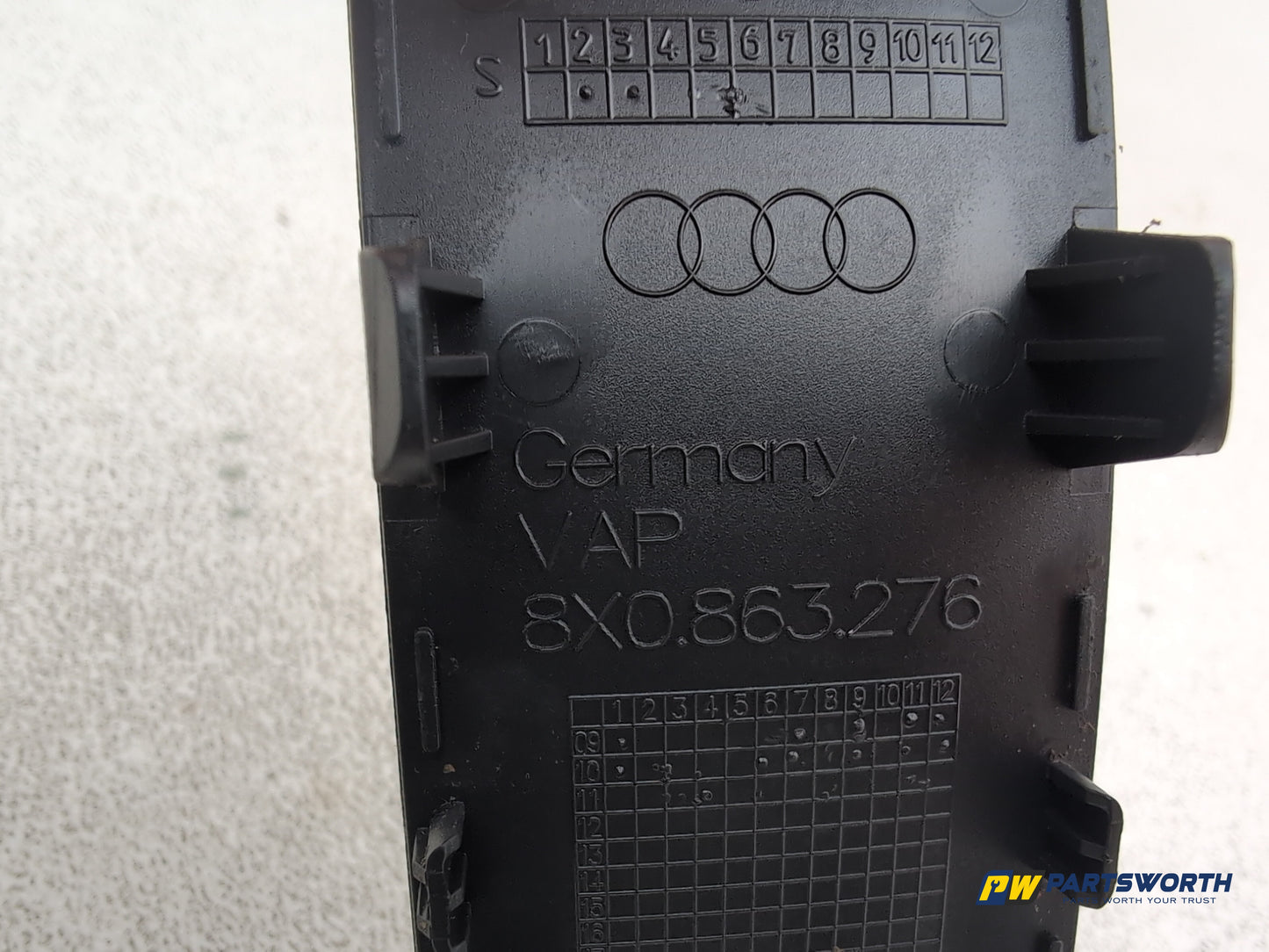 Audi A1 Contrast Edition Tdi Centre Console Handbrake Lever Trim 8x0863276 - photo 6