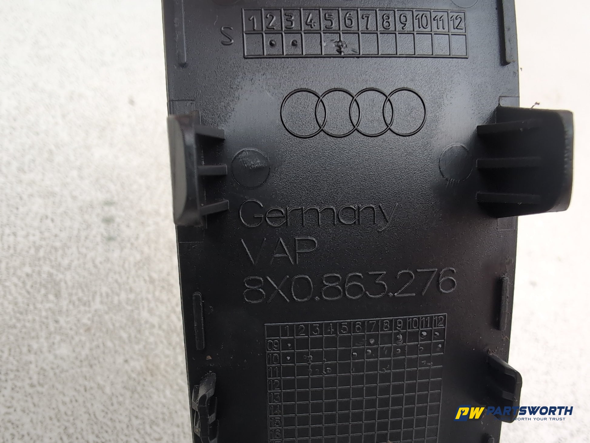 Audi A1 Contrast Edition Tdi Centre Console Handbrake Lever Trim 8x0863276 - photo 6