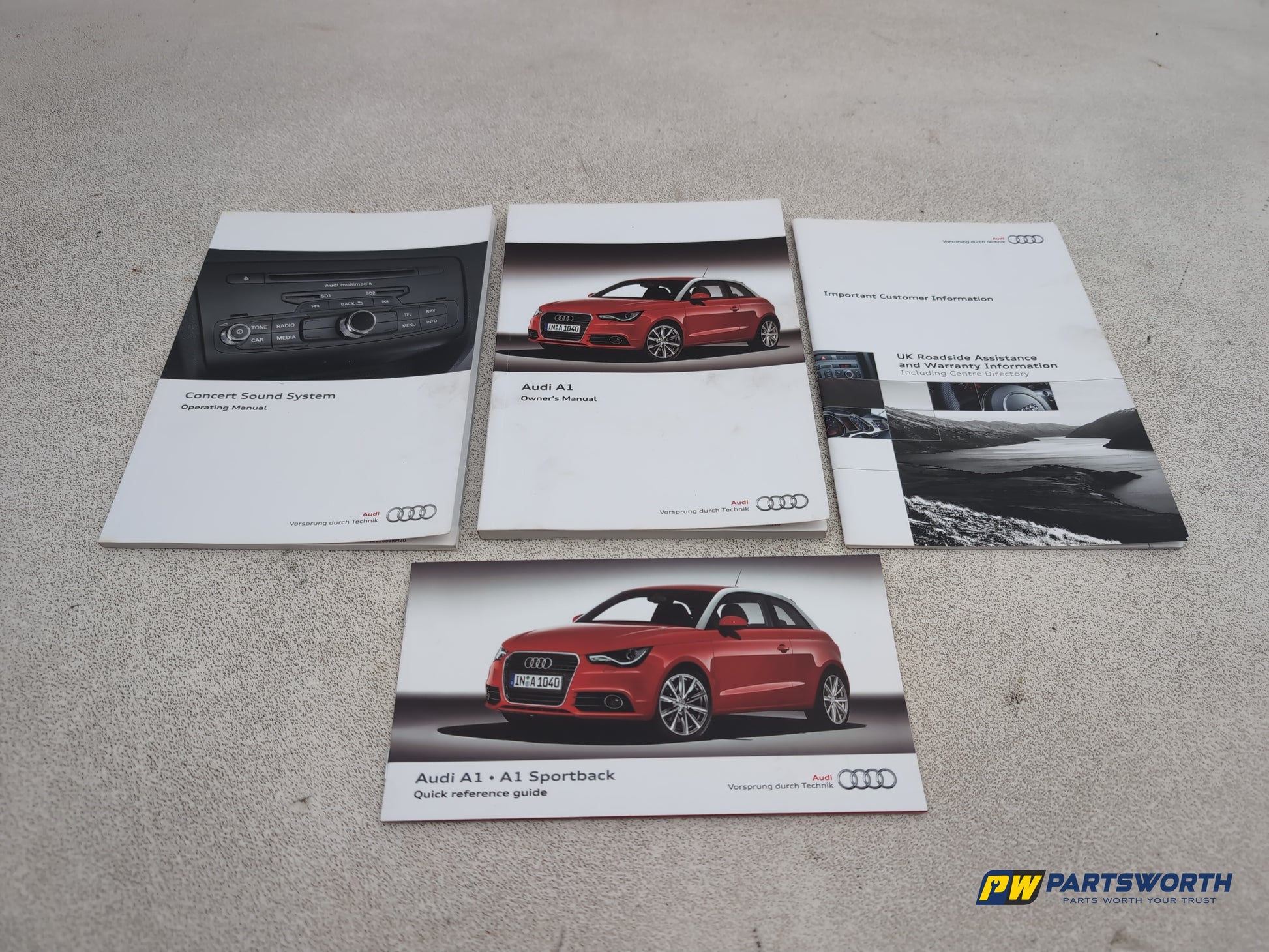 Audi A1 Contrast Edition Tdi Owners Manuyal Handbook 2010-2014 - photo 6