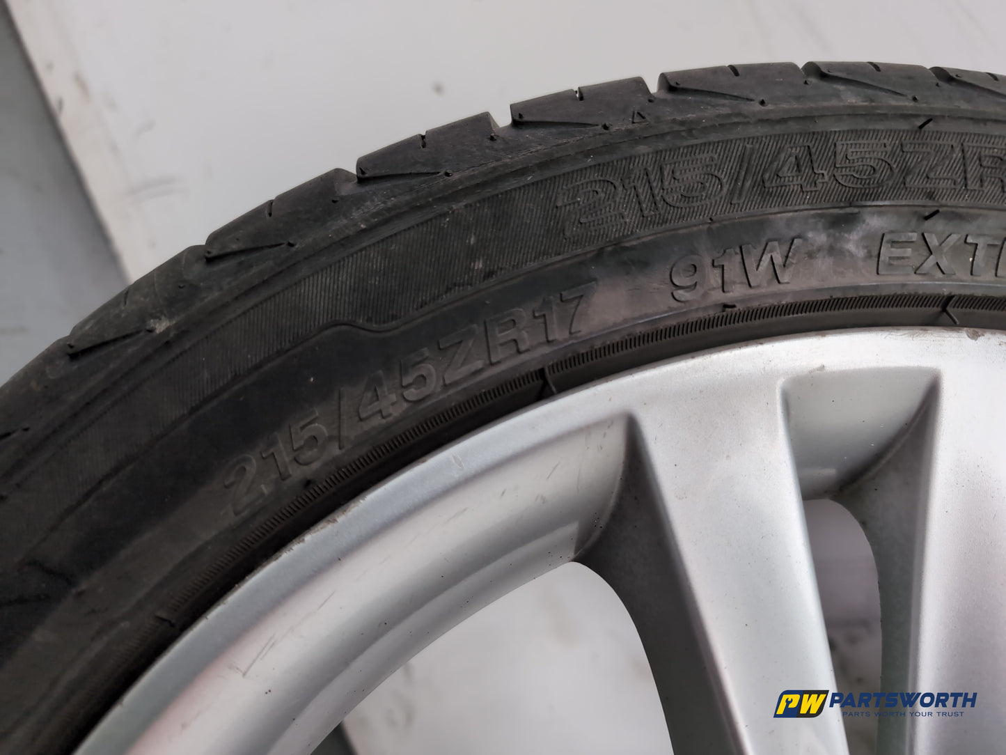 Seat Ibiza Sportrider Alloy Wheel With Tyre 215/45 R17 6j0601025c - photo 6