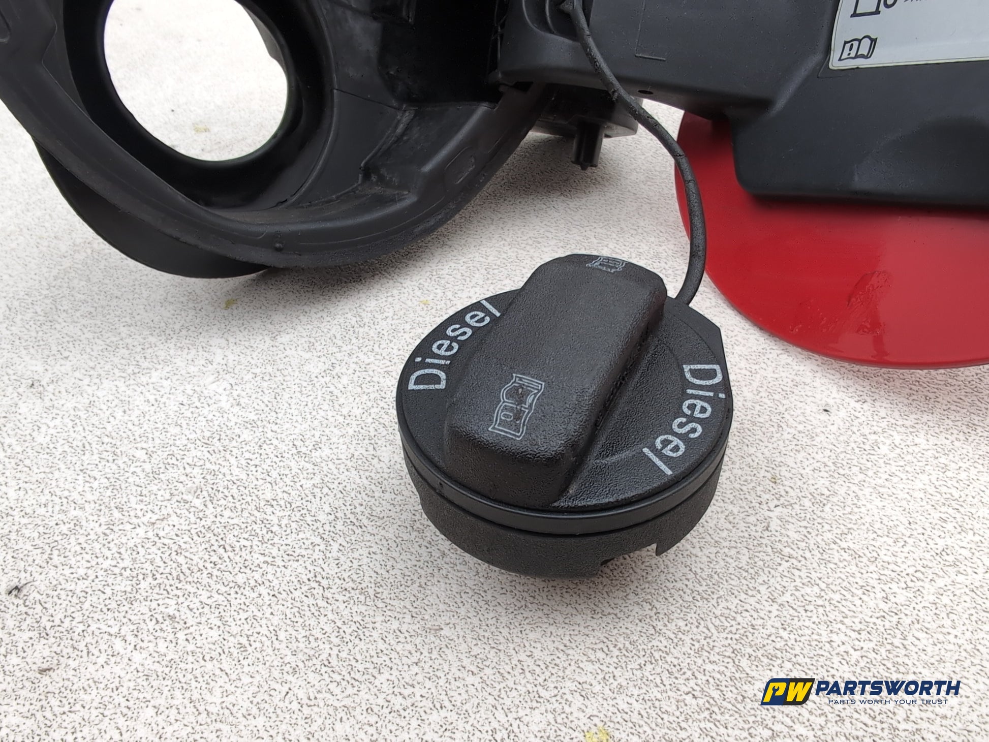 Audi A1 Contrast Edition Tdi Fuel Filler Flap And Cap 8x0809906 2008-2012 - photo 6