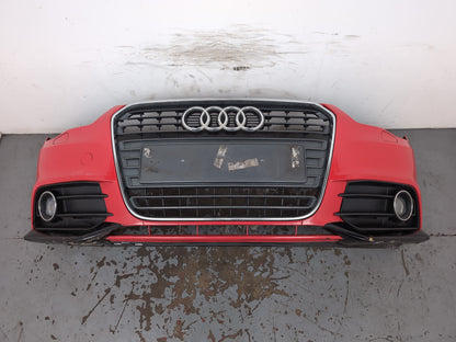 Audi A1 Contrast Edition Tdi Hatchback Front Bumper Red Lz3m 2010-2012 - photo 6