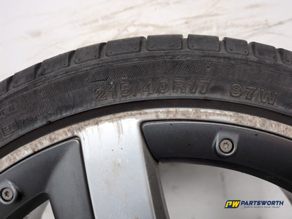 Audi A1 Contrast Edition Tdi Wheel With Tyre 215/40 R17 Silver Black 8x0601025e - photo 6