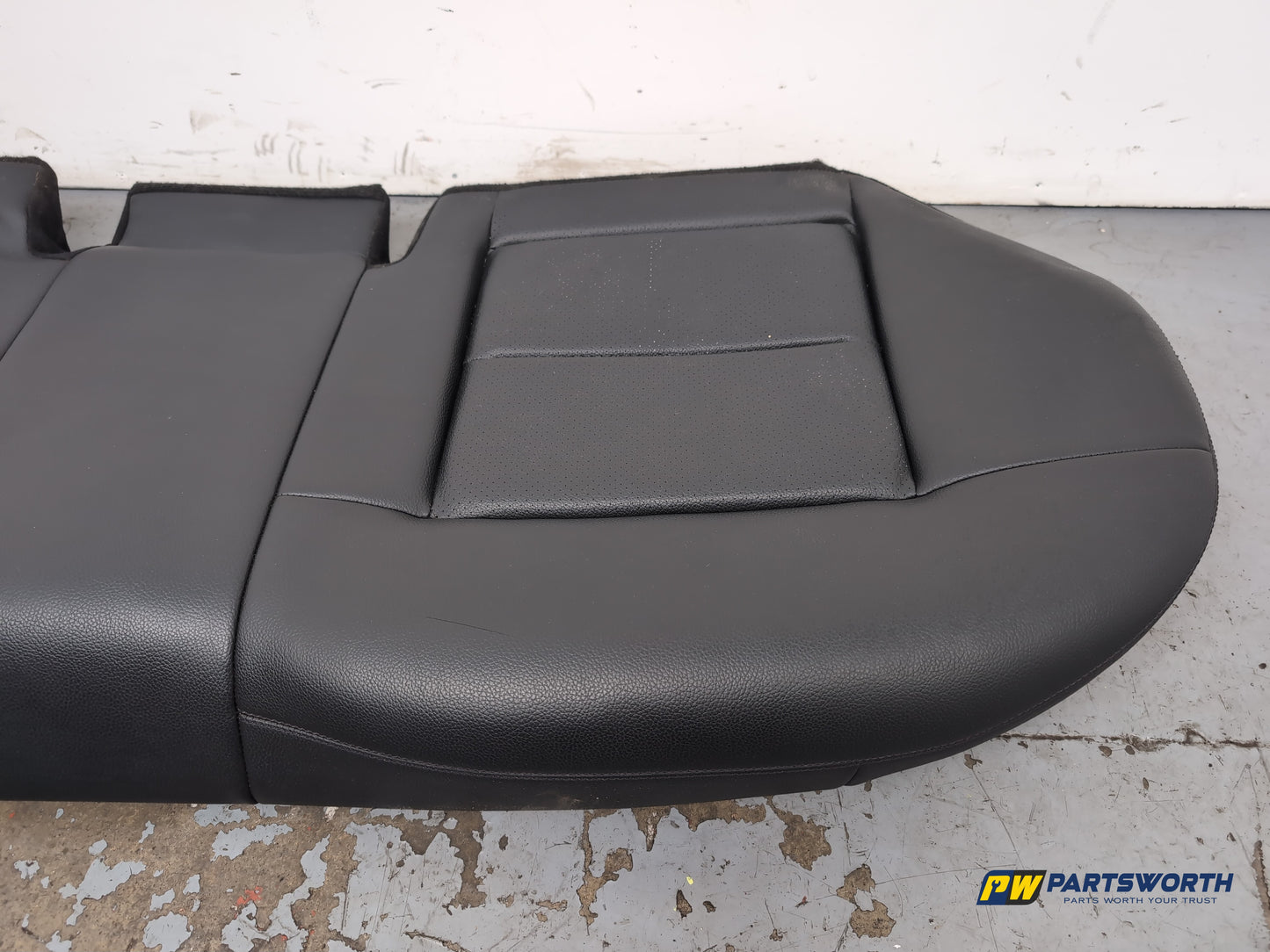 Mercedes-Benz E220 W212 E-Class Rear Bench Seat Black Leather 2009-2016 - photo 6
