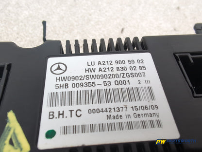 Mercedes-Benz E220 E-Class W212 Heater Control Assembly A2129005902 2009-2016 - photo 6