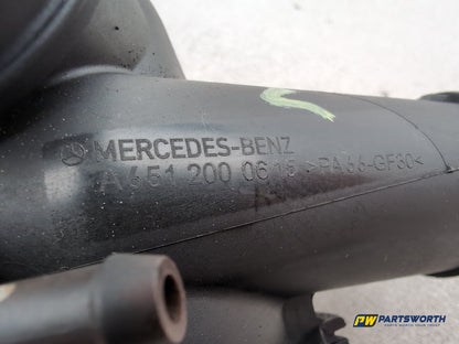 Mercedes-Benz E220 E-Class W212 Thermostat Housing A6512000615 2009-2016 - photo 6