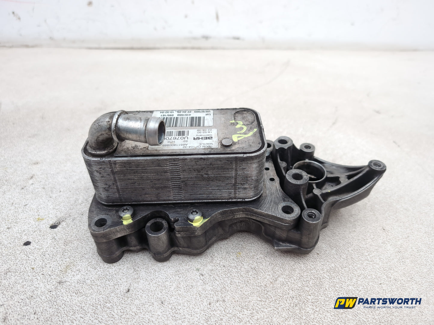 Oil Cooler Engine 6