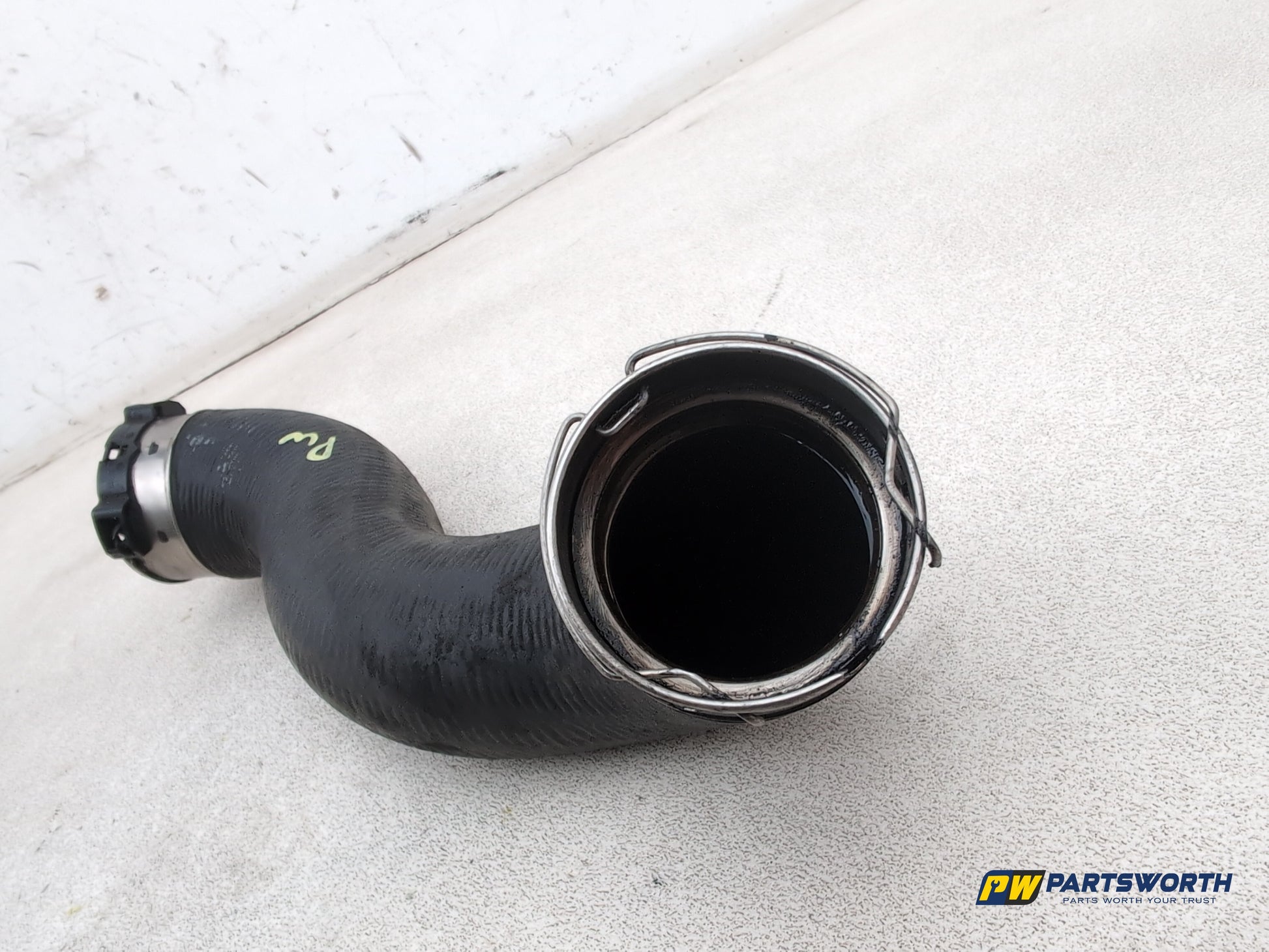 Mercedes-Benz E220 E-Class W212 Turbo Intercooler Bottom Hose 2009-2016 - photo 6
