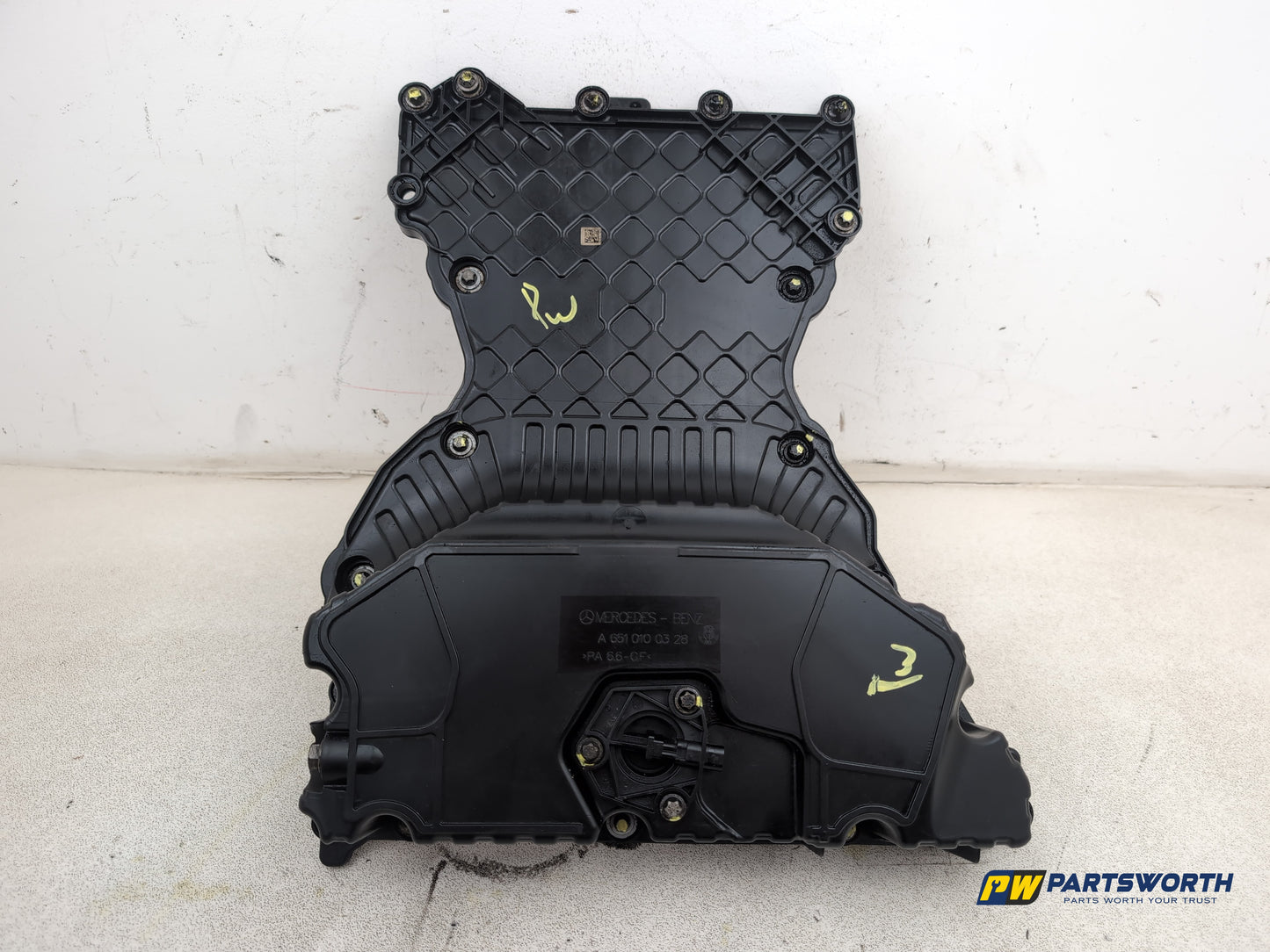 Mercedes-Benz E220 E-Class W212 2.1l Diesel Engine Oil Sump A6510100328 - photo 6