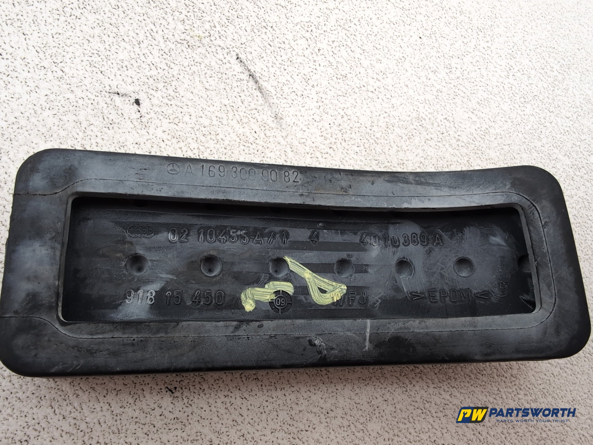Mercedes-Benz B200 B-Class W245 Pedal Cover A1702900182 2005-2011 - photo 6