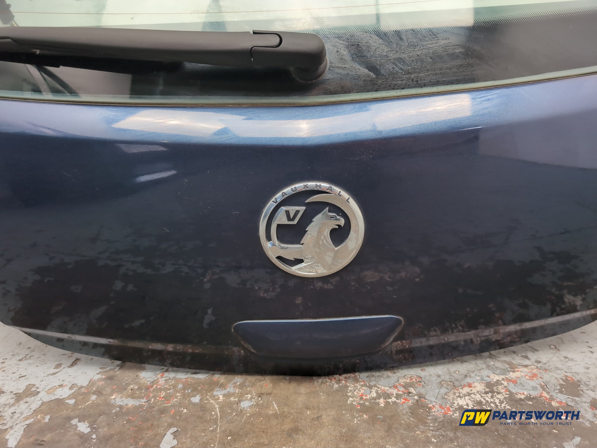 Vauxhall Corsa Se Hatchbackboot Lid Blue Z22a 2006-2014 - photo 6